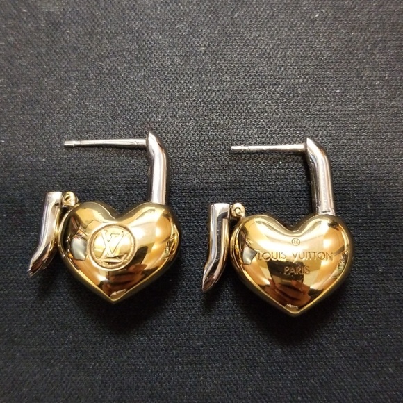 Crazy in Lock louis vuitton earrings - Picture 3 of 5